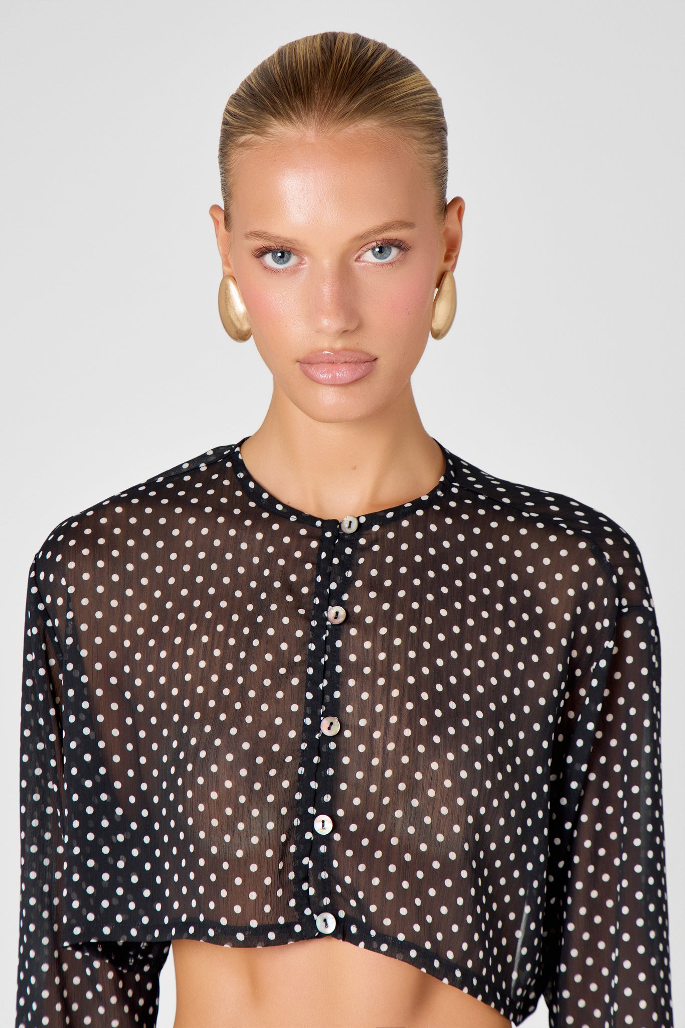 Polka Dot Blouse