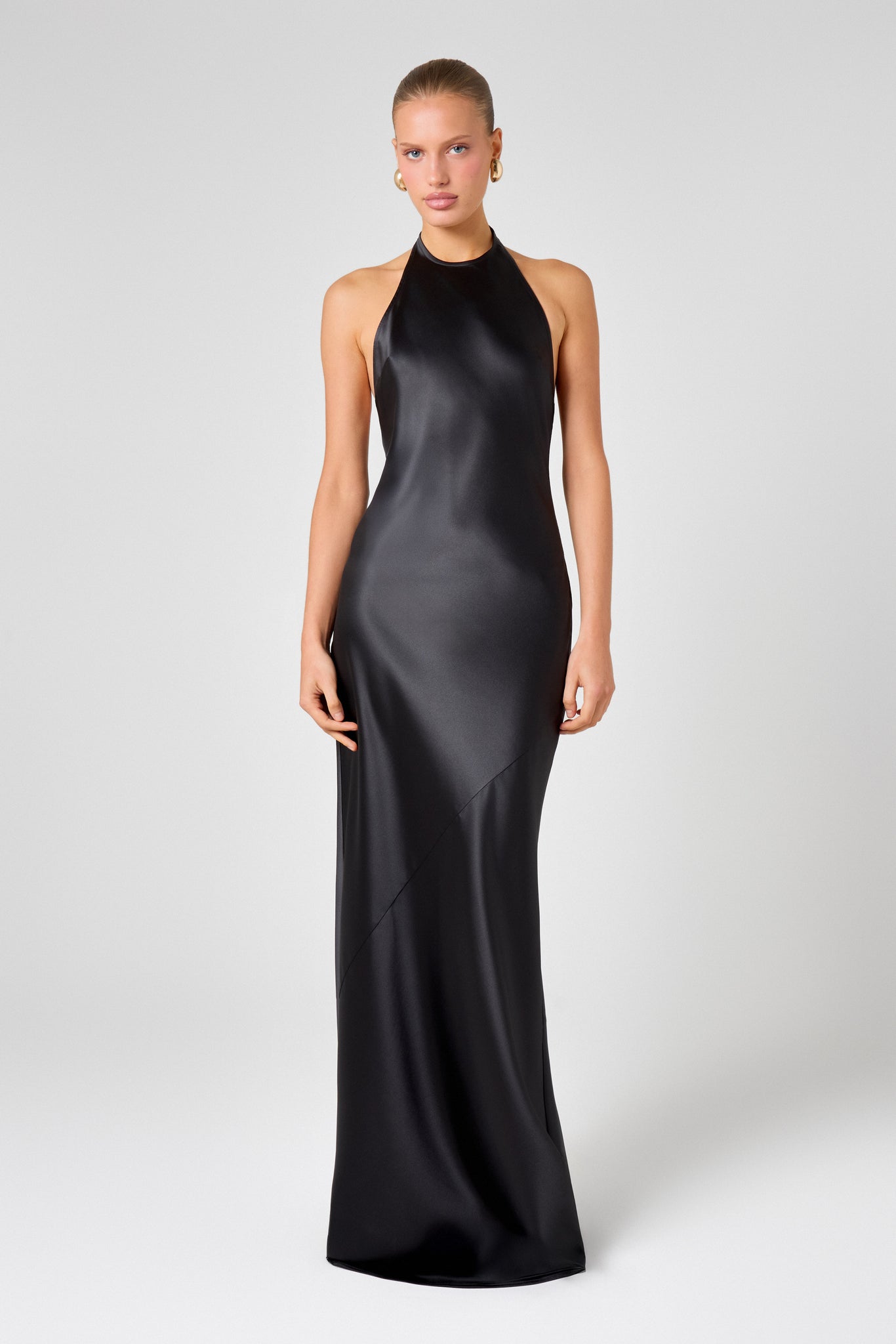 Infinity Maxi Dress - Black  Hyphen
