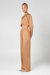 Latte Satin Co-Ord