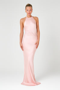 halter infinity dress Maxi Semi-formal dress code? : LACE BODICE Our iconic unisex Halter Size:7.5 Full Medium