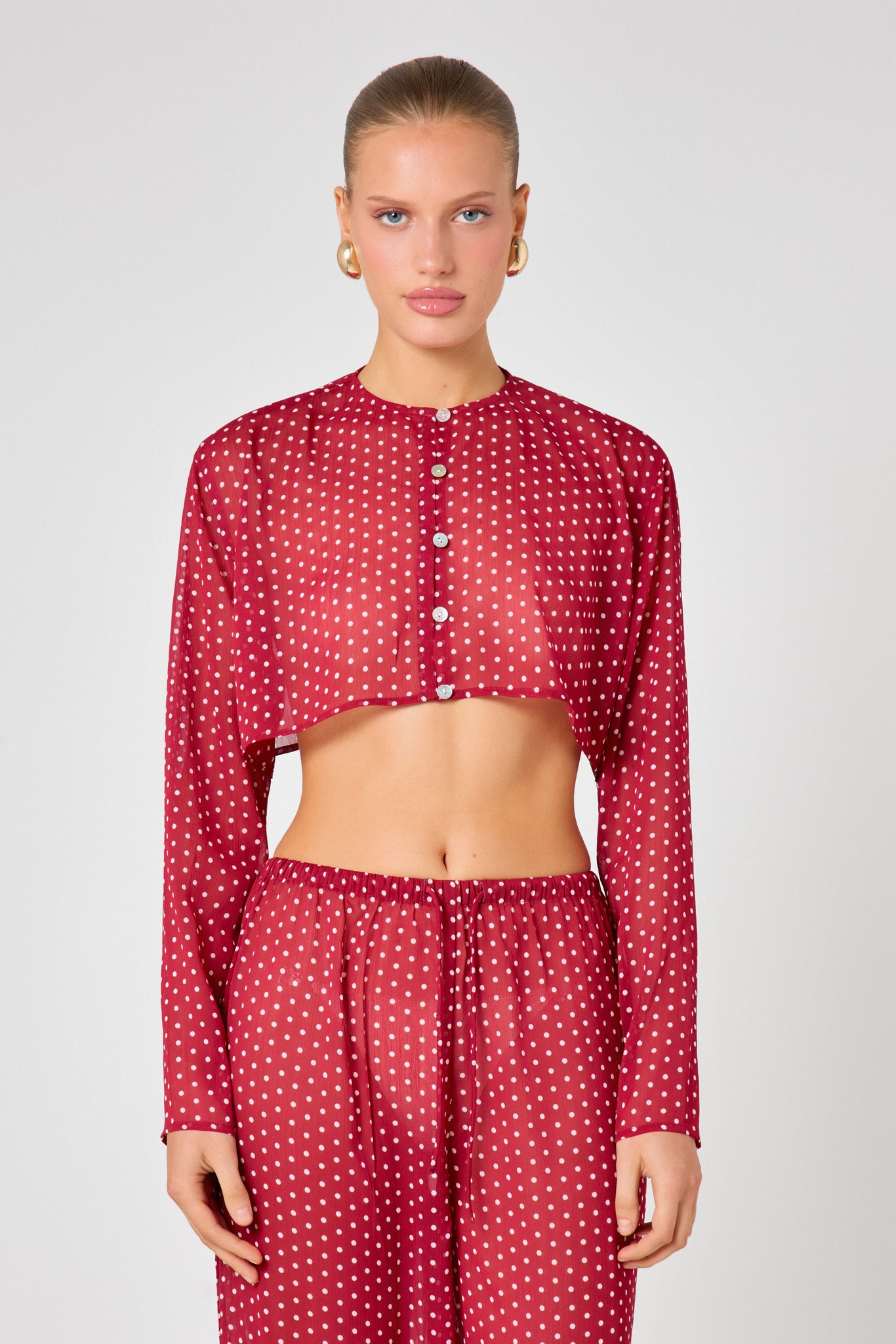 Red Polka Dot Co-Ord